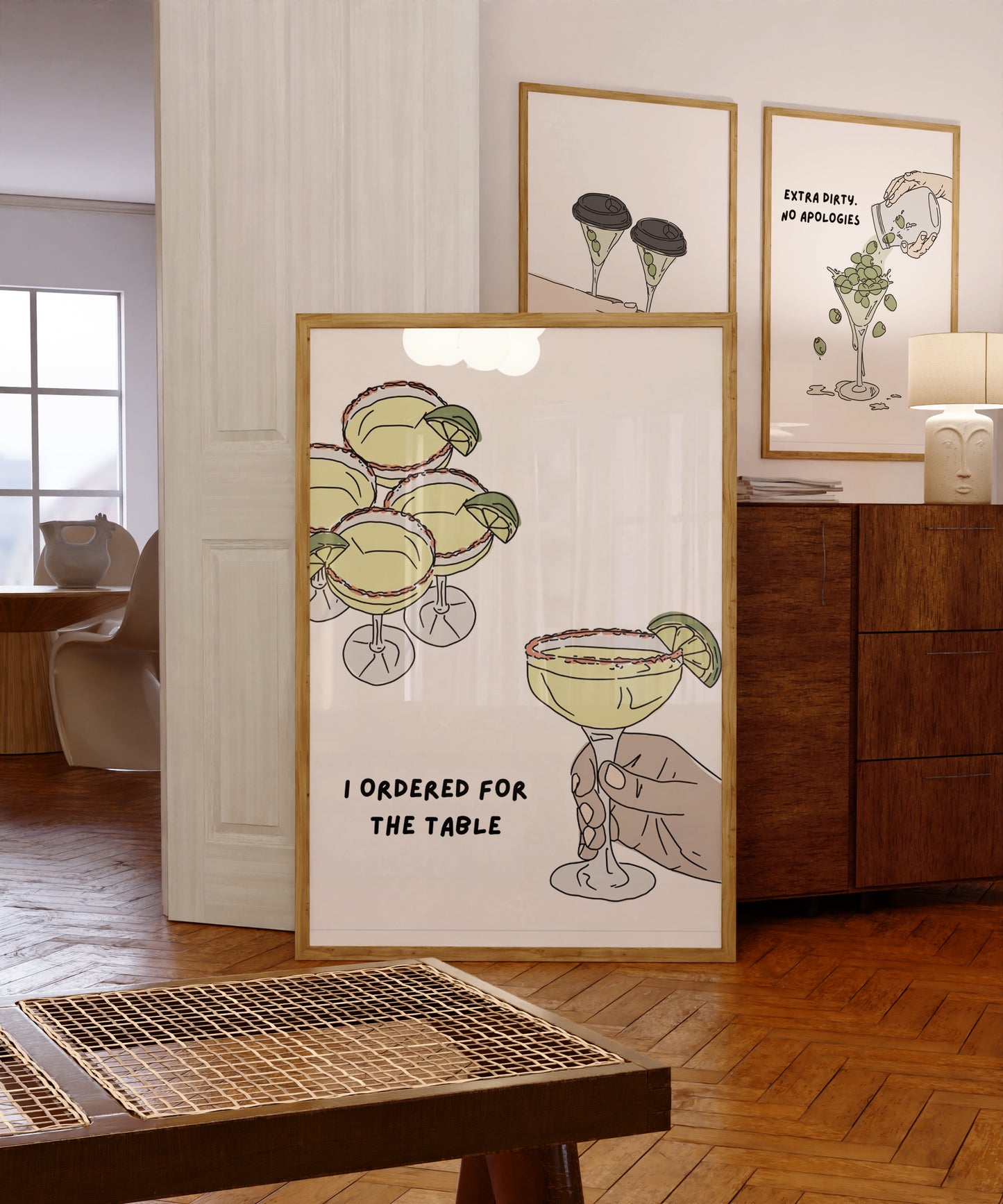 I Ordered For the Table Margaritas Print