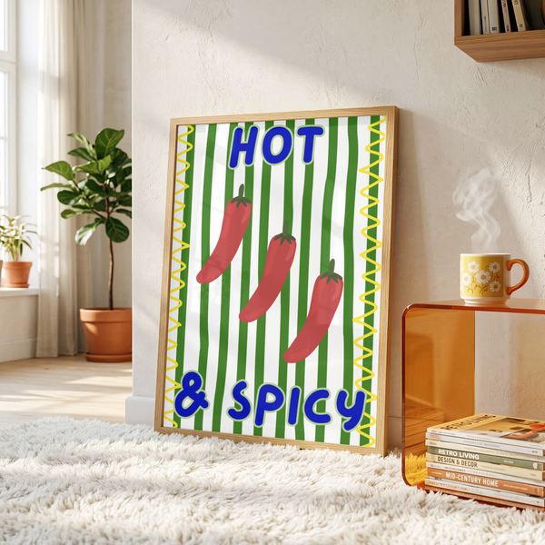Hot & Spicy Chilli Print