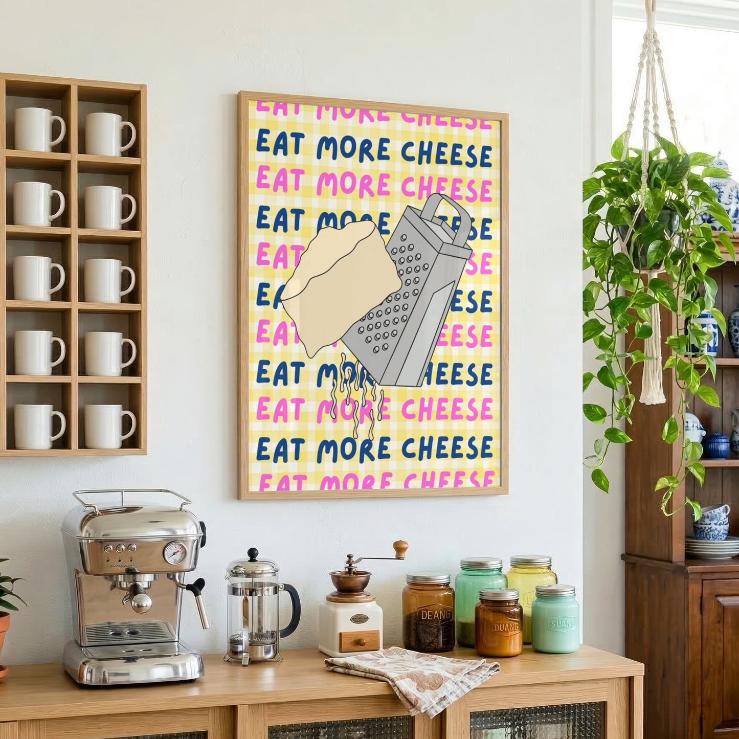 Eat More Cheese Print