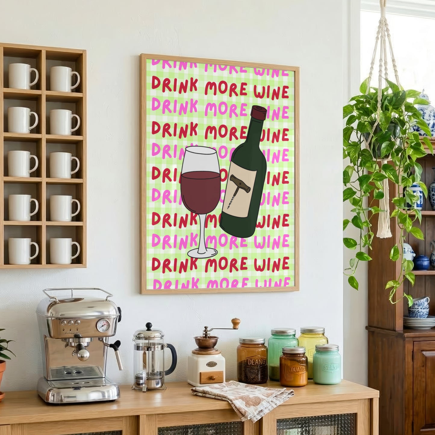 Drink More Wine Print