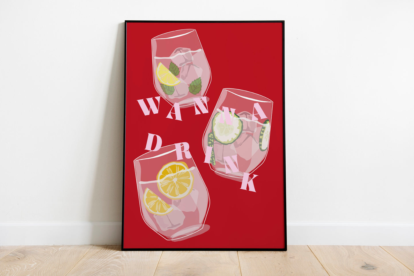 Wanna Drink Print