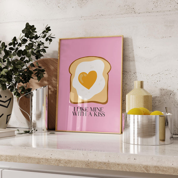 Egg on Toast Print