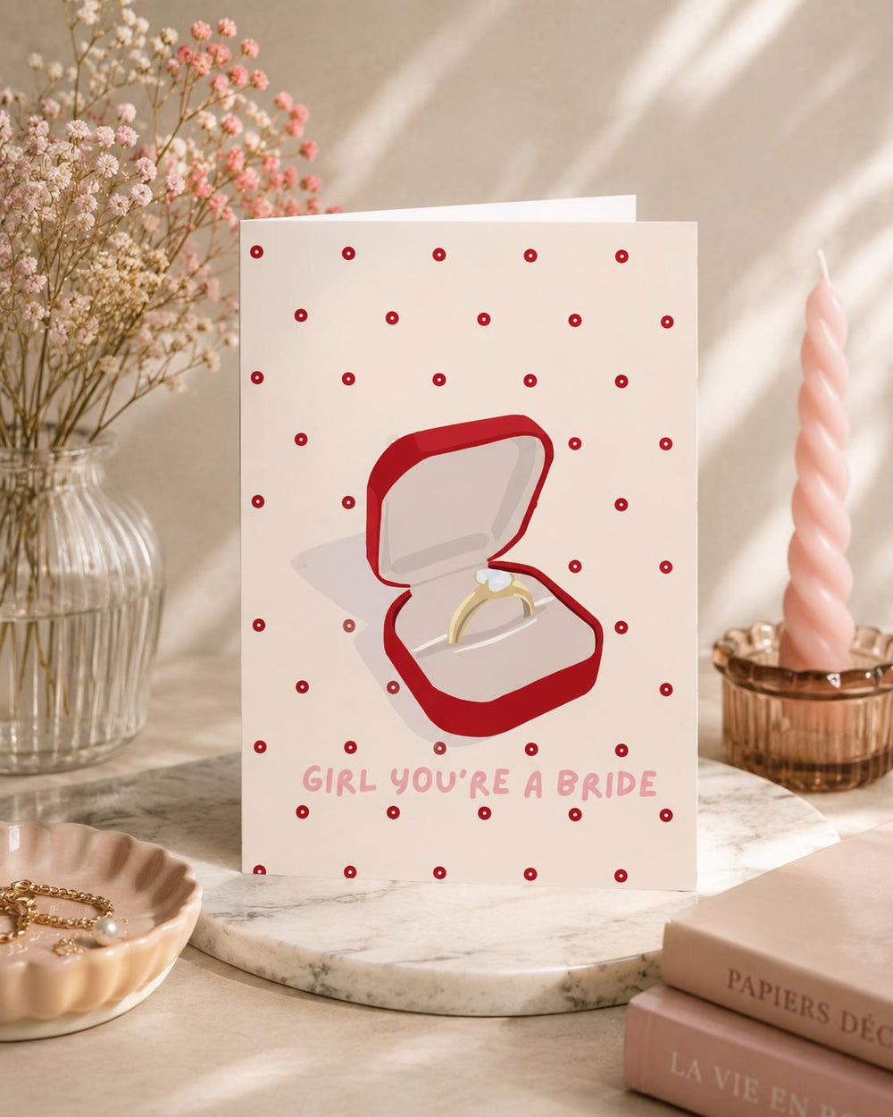 Girl You're A Bride Card