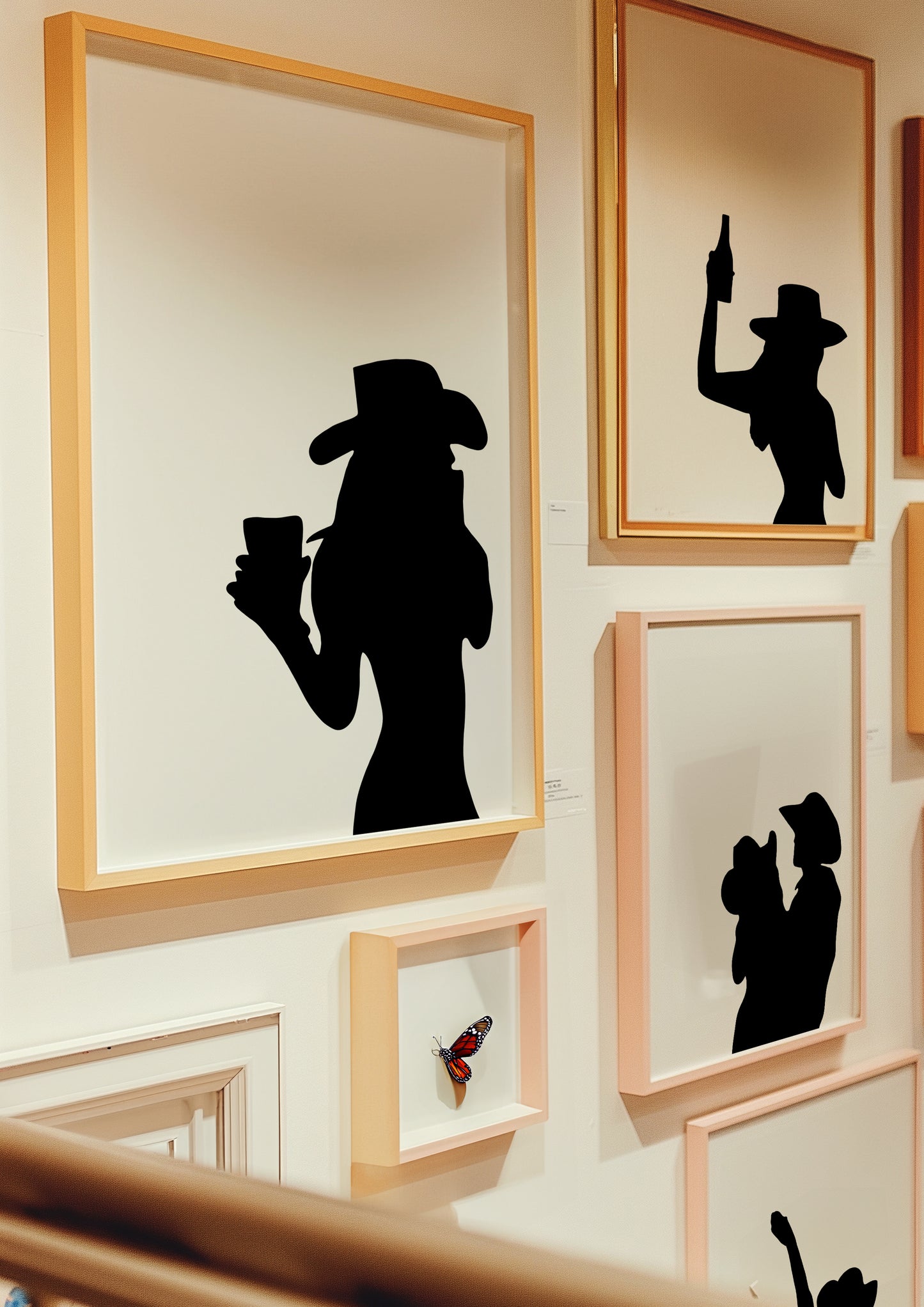Cowgirl & Beer Print