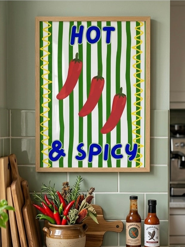 Hot & Spicy Chilli Print