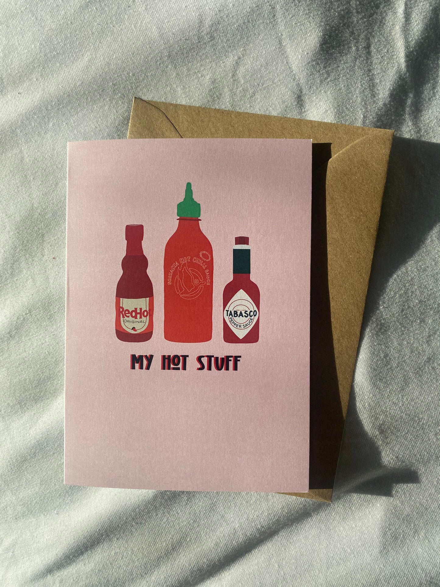 Hot Stuff Greeting Card