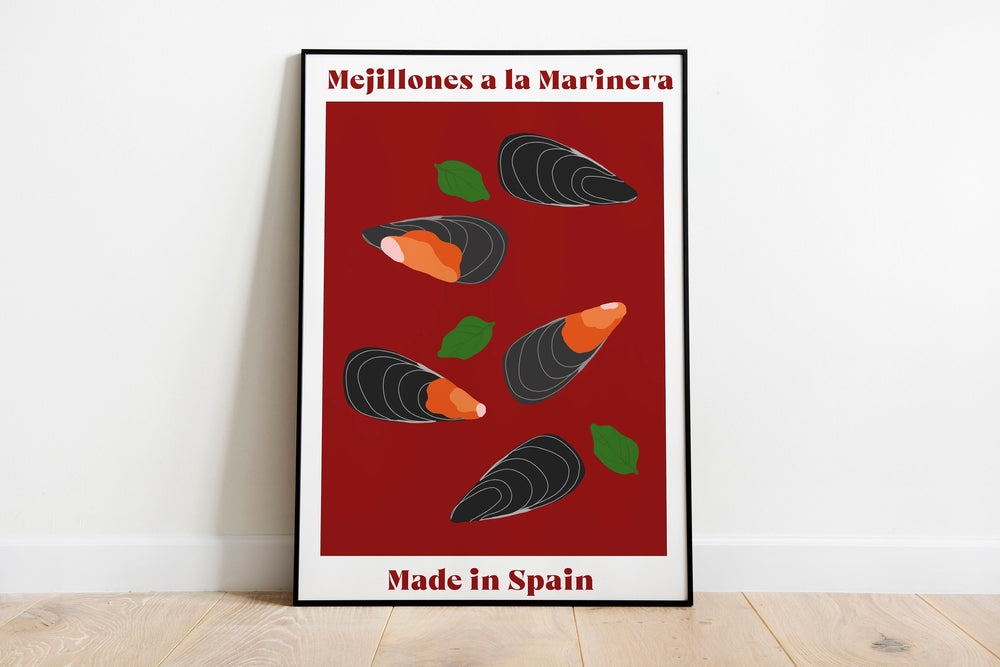 Spanish Mussels Print