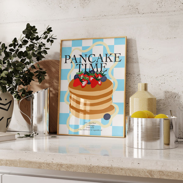 Pancake Kitchen Print