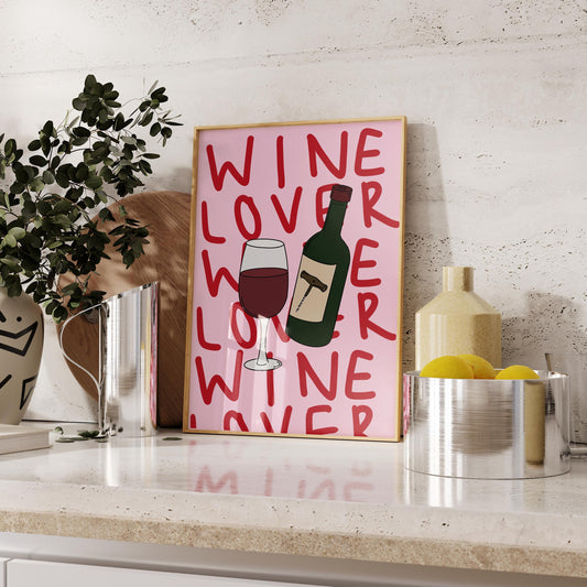 Wine Lover Poster