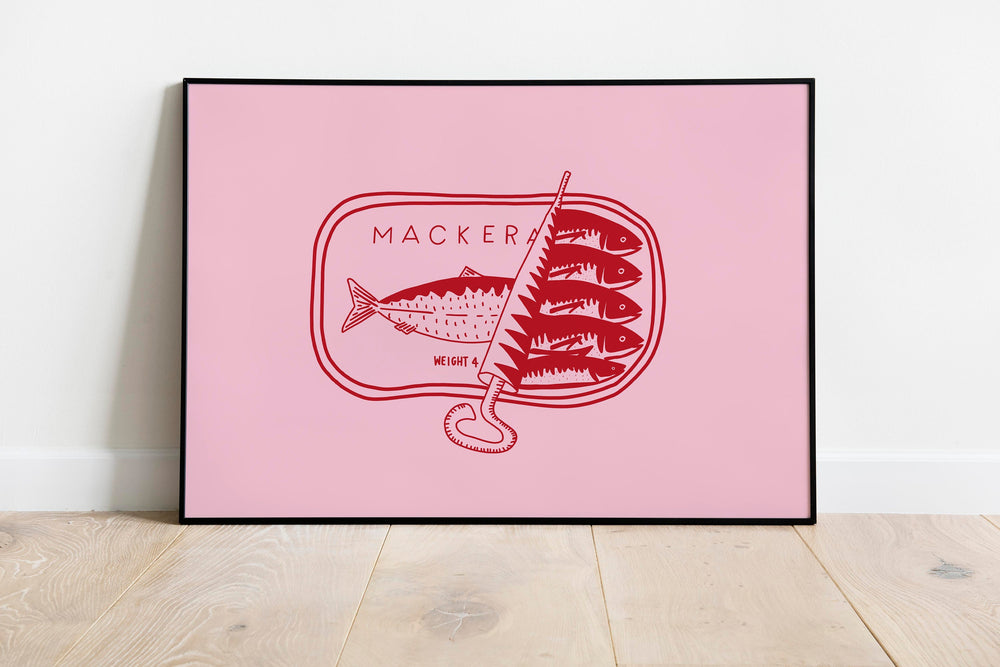 Tinned Mackerel Print
