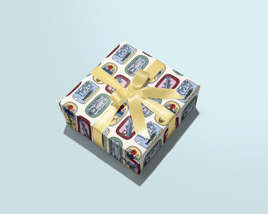 Sardines & Mackerel Wrapping Paper