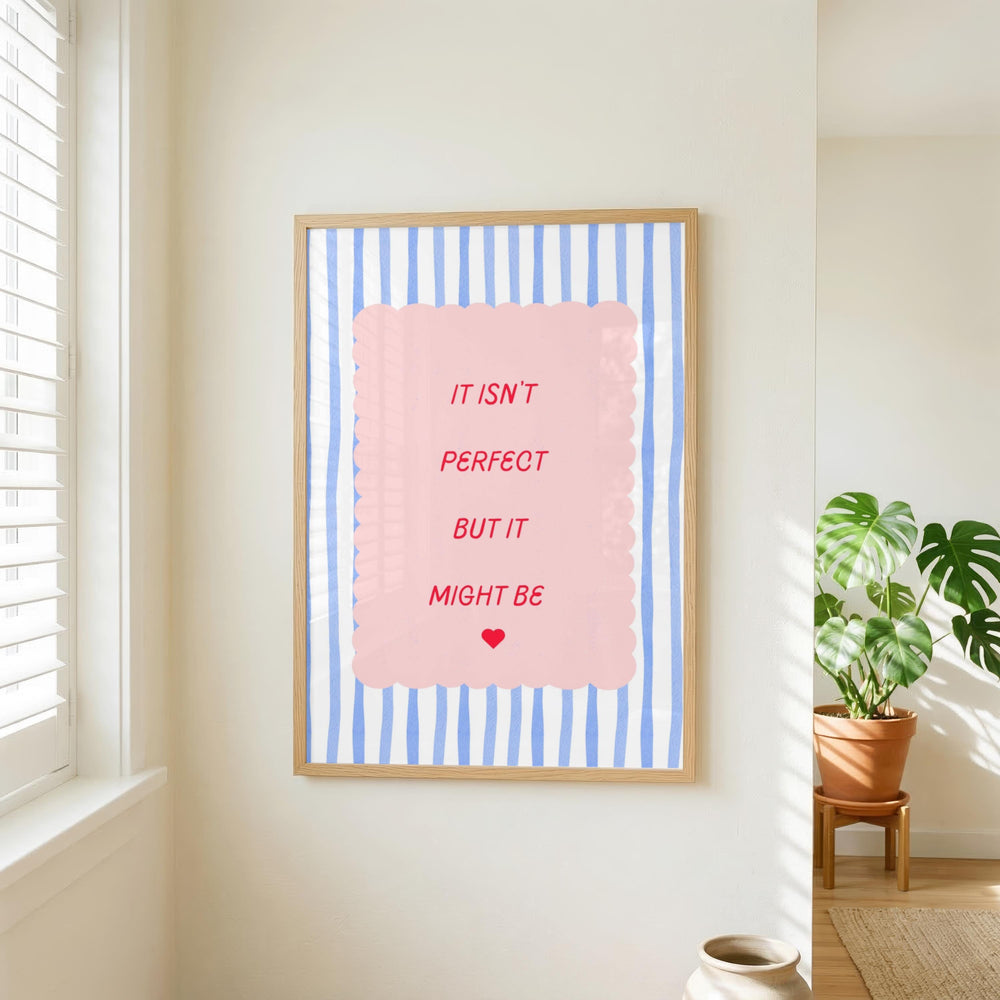 Dive Lyric Print