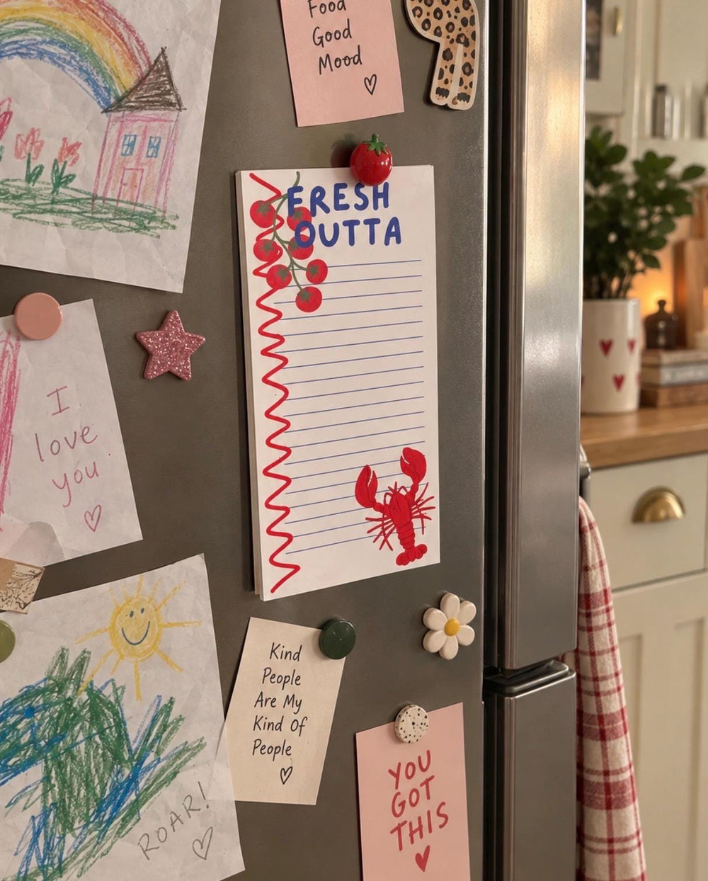 Lobster Shopping List Pad